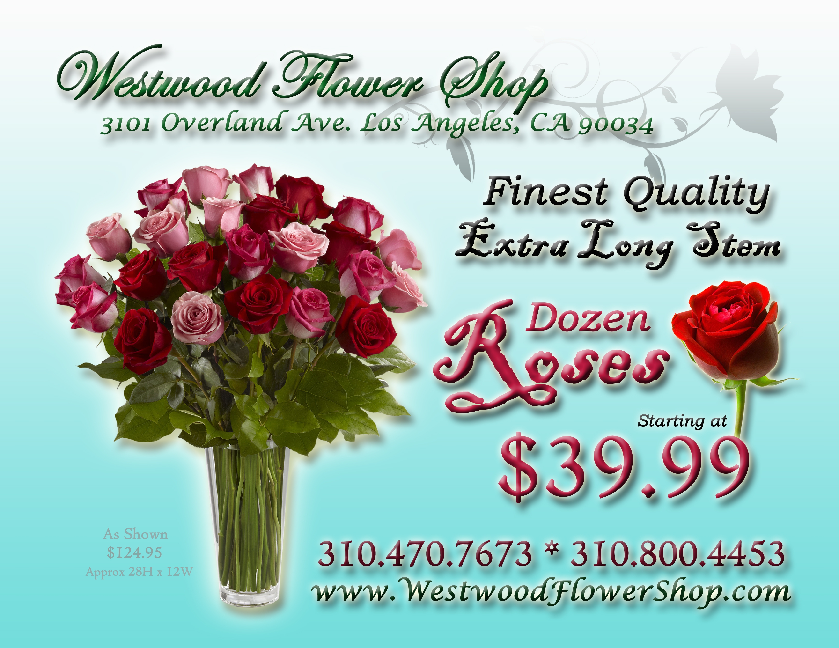 Westwood Flower Shop Promotion Promotion Westwood Flower Shop